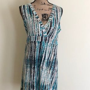 Easy, cotton slightly A-line dress